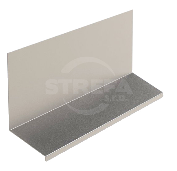 Bovenste afwerking met deklijst