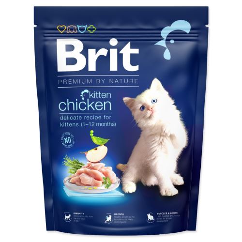 BRIT Premium by Nature Katze Kitten Huhn 300 g