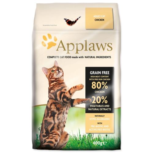 Applaws Trockenfutter Katze Huhn 400g