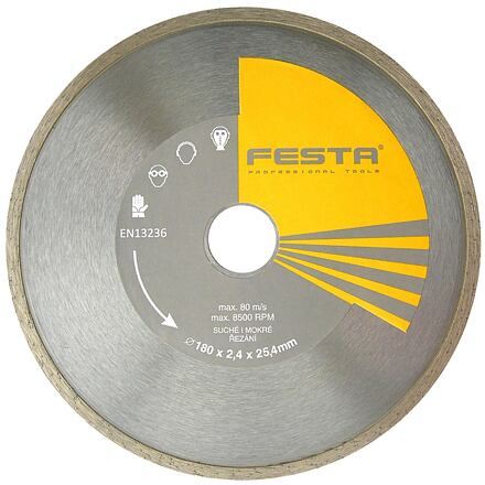 FESTA Diamantscheibe Vollrand 110x22,2 / Packung 1 Stk.