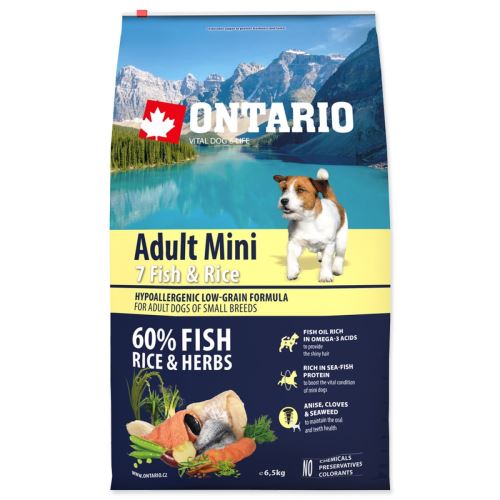 Hund Adult Mini Fisch & Reis 6,5 kg