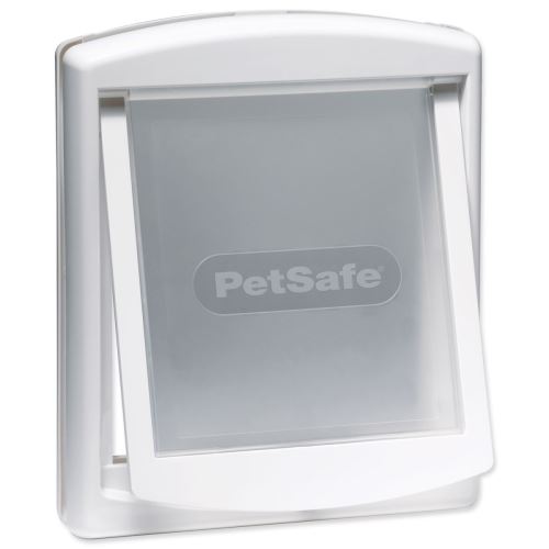 Tür PETSAFE weiß mit transparenter Klappe 740 1 Stück