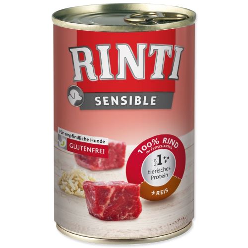 RINTI Sensible Rindfleisch + Reis in der Dose 400 g
