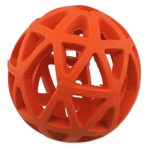 Ball DOG FANTASY perforiert orange 9cm 1 Stück