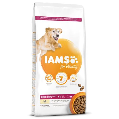 IAMS Dog Senior Large Huhn 12 kg