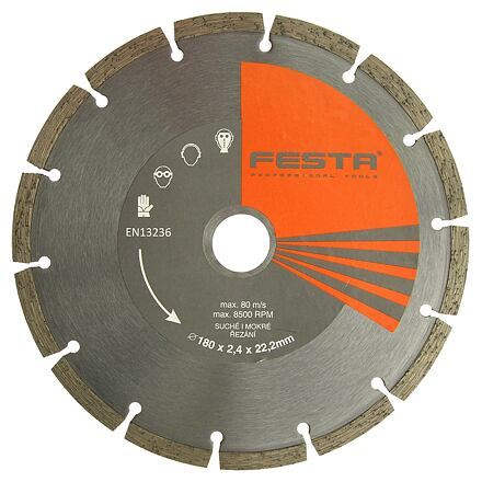 FESTA Diamantscheibe segmentiert 230x22,2 / Packung 1 Stk.