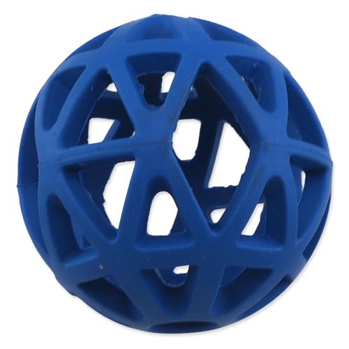 Ball DOG FANTASY perforiert blau 7cm 1 Stück