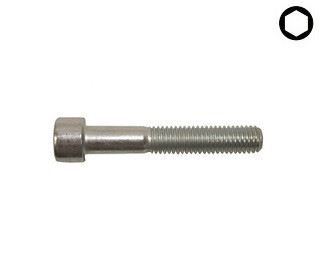 Bout DIN 912 M6 x 16 roestvrij staal A2 / verpakking 500 stuks