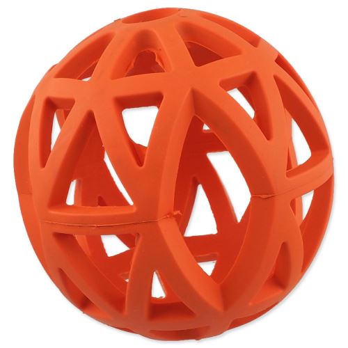 Ball DOG FANTASY perforiert orange 12,5cm 1 Stück