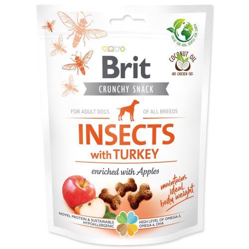 Brit Care Dog Crunchy Cracker. Insekten mit Pute und Äpfeln 200 g
