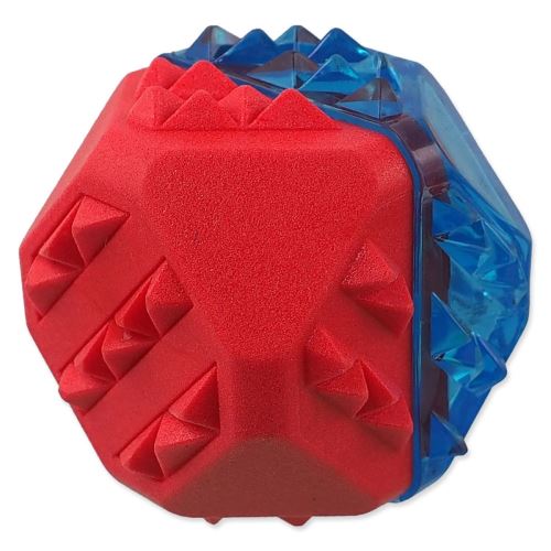 Spielzeug DOG FANTASY Kühlungsball rot-blau 7,7cm 1 Stück