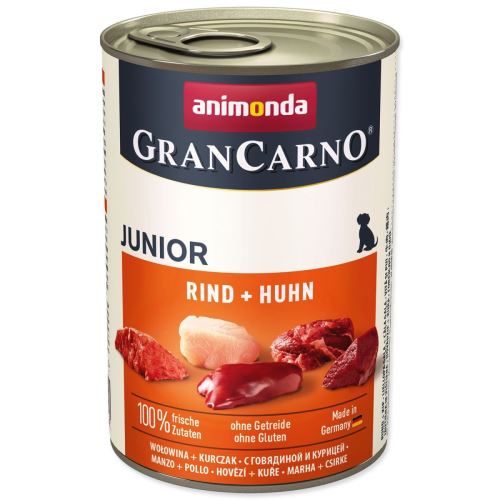 Dose Gran Carno Junior Rindfleisch + Huhn 400 g