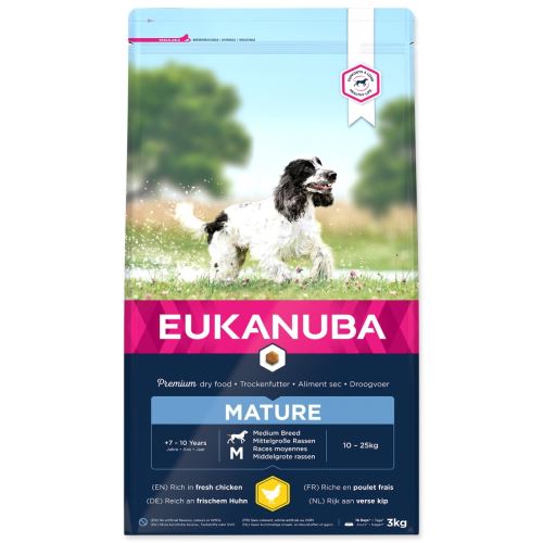 EUKANUBA Mature Medium 3kg