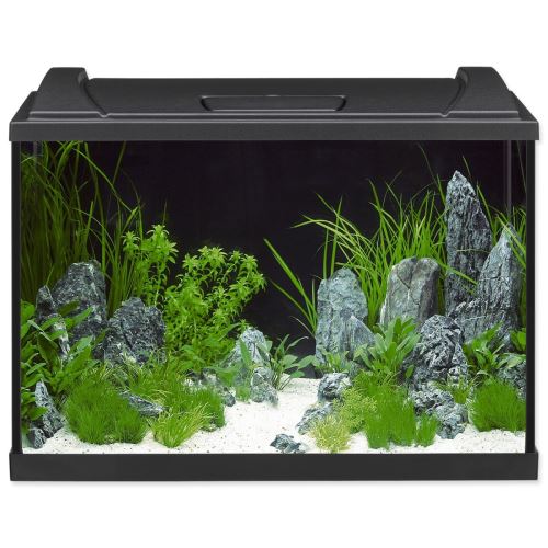 Aquarium-Set Aquapro LED schwarz 84 l