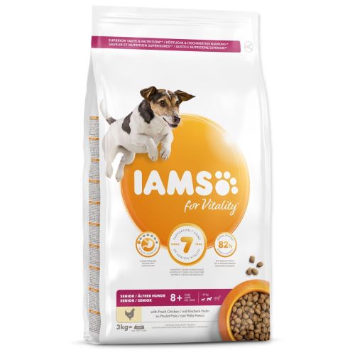 IAMS Dog Senior Small & Medium Huhn 3 kg