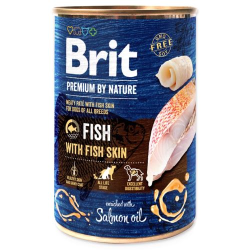 BRIT Premium by Nature Fisch mit Fischhaut 400 g