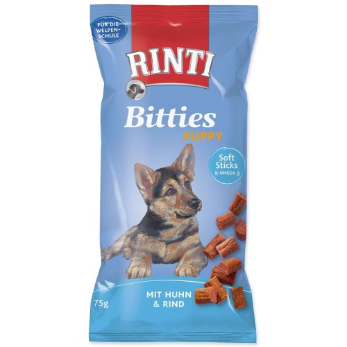 RINTI Extra Bitties Puppy Huhn + Rindfleisch 75 g