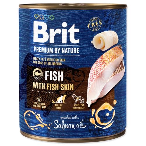 BRIT Premium by Nature Fisch mit Fischhaut 800 g