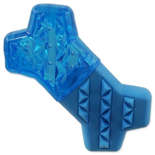 Spielzeug DOG FANTASY Kühlknochen blau 13,5x7,4x3,8cm 1 Stück