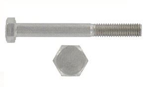 Schraube DIN 931 M10 x 45 Edelstahl A2 - Packung mit 100 Stück