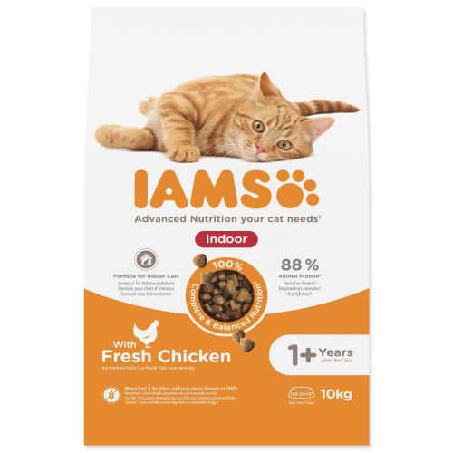 IAMS Cat Adult Indoor Huhn 10 kg