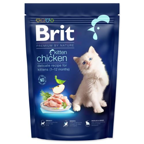 BRIT Premium by Nature Katze Kitten Huhn 800 g