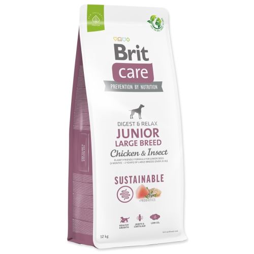 BRIT Care Dog Sustainable Junior Große Rassen 12 kg