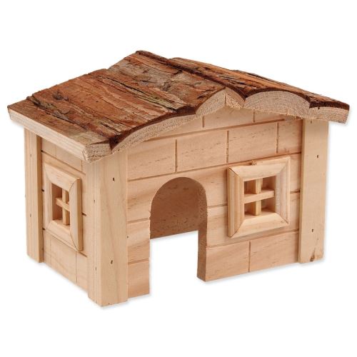 KLEINE TIERE Holzhaus 20,5 x 14,5 x 12 cm 1 Stück