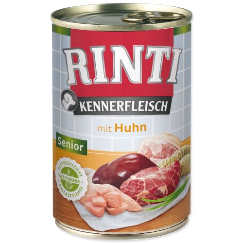 Dosenfutter RINTI Kennerfleisch Senior Huhn 400 g