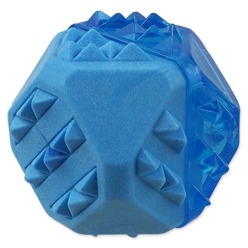 Spielzeug DOG FANTASY Ball Kühlung blau 7,7cm 1 Stück