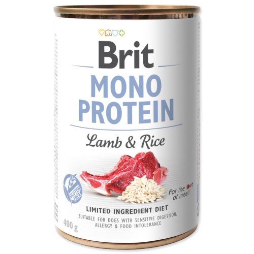 BRIT Mono Protein Lamm & Brauner Reis 400 g