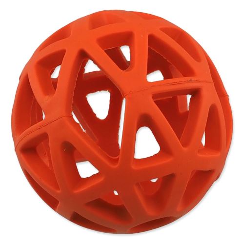 Ball DOG FANTASY perforiert orange 7cm 1 Stück