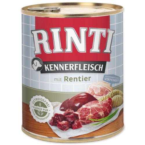 RINTI Kennerfleisch Rentier in Dosen 800 g